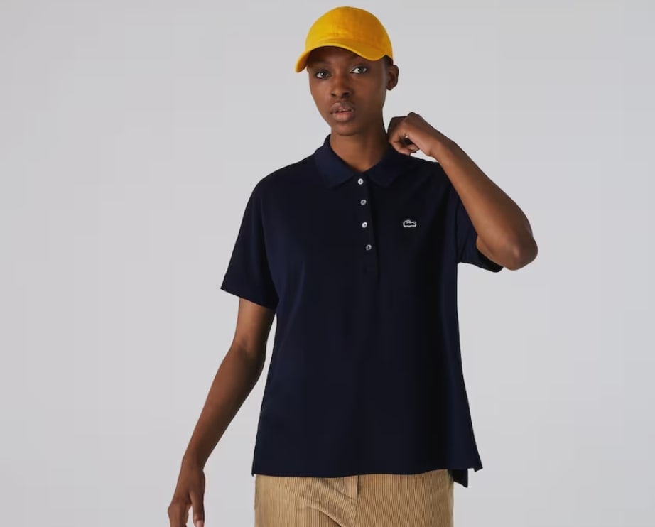 Women's Polo Shirt Loose Fit
