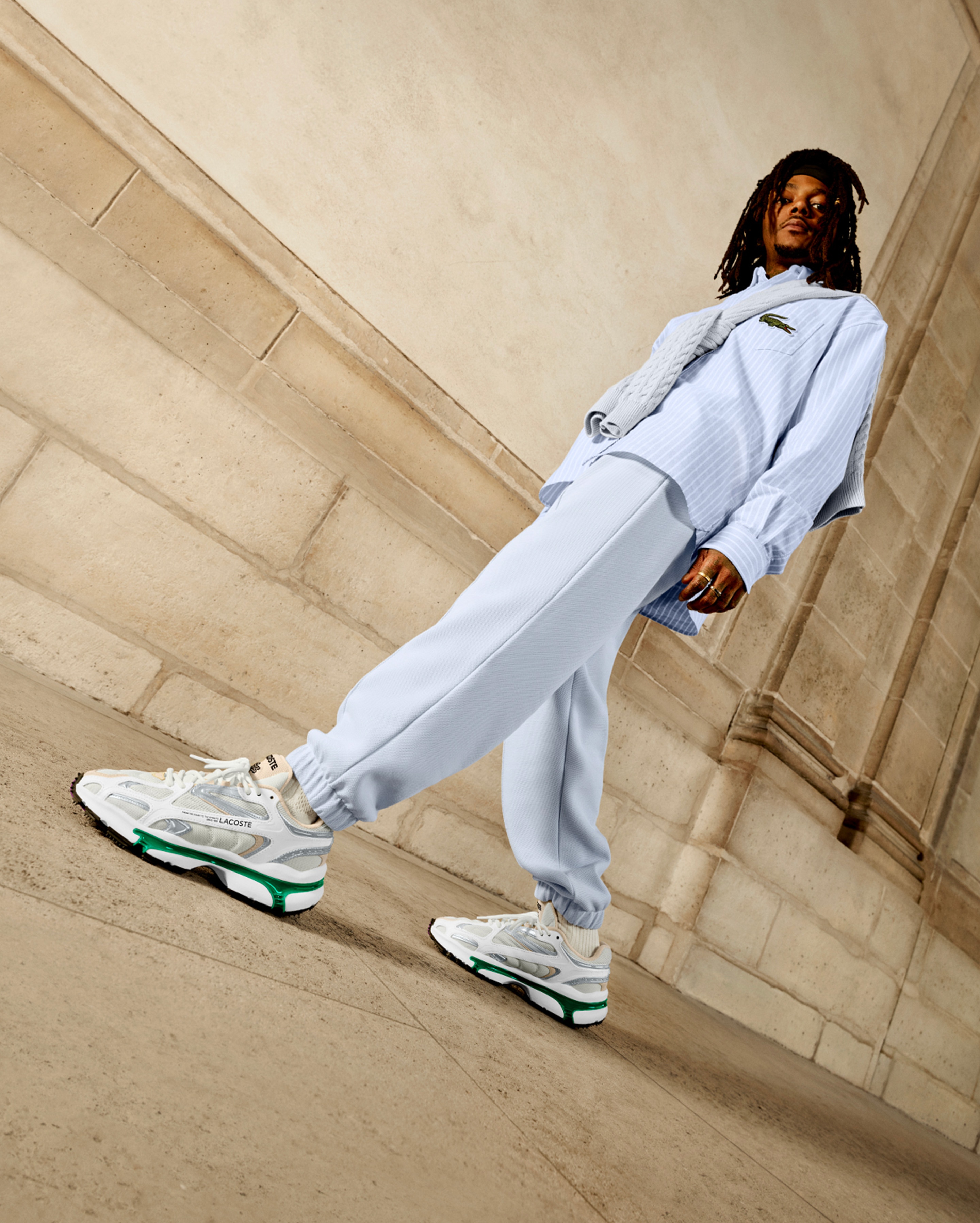 【LACOSTE】 ★ L003 2K24r Sneakers ★ White Men's L003 2K24 Sneakers - Sneakers - New In 2025 | Lacoste