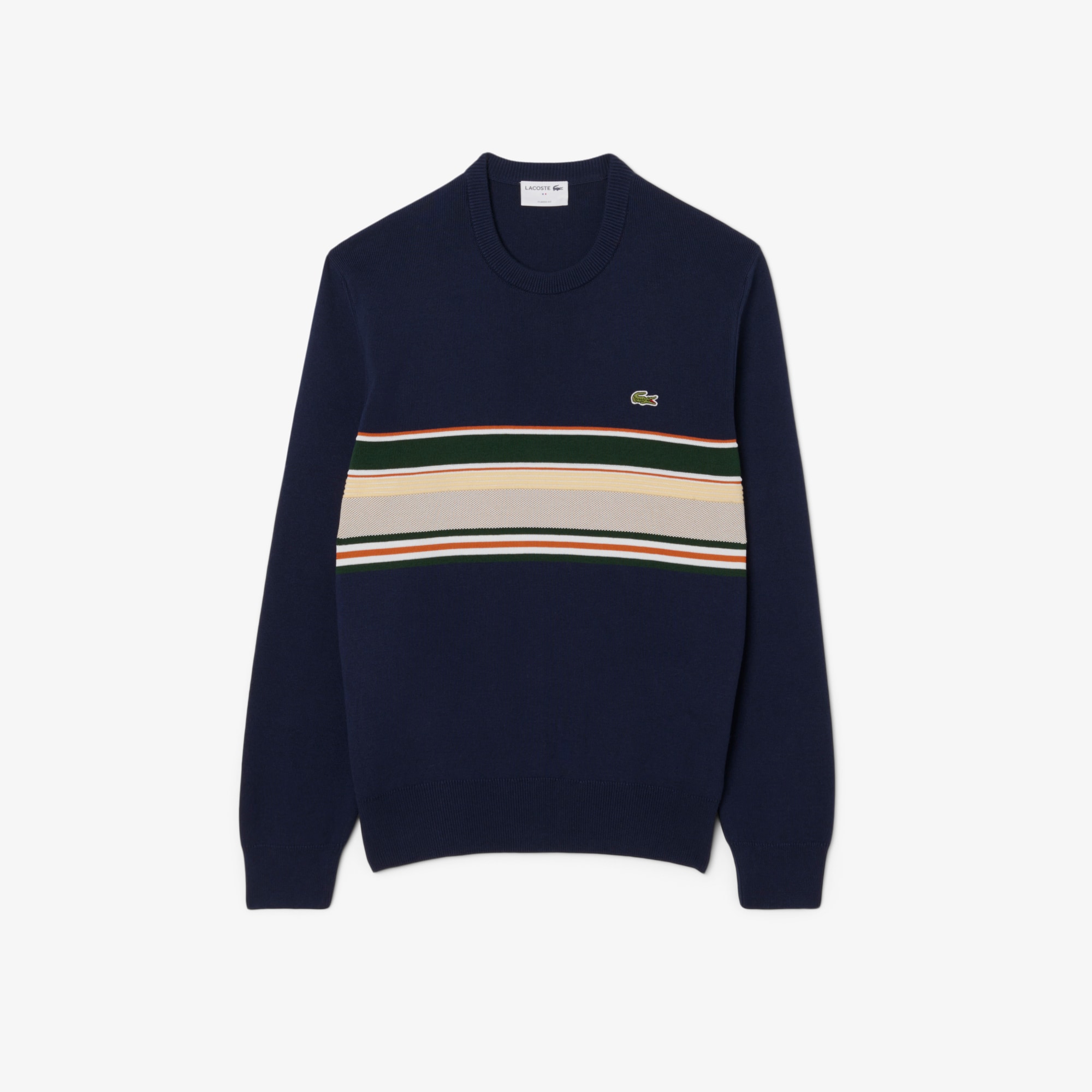 French Made Striped Sweater image number 3