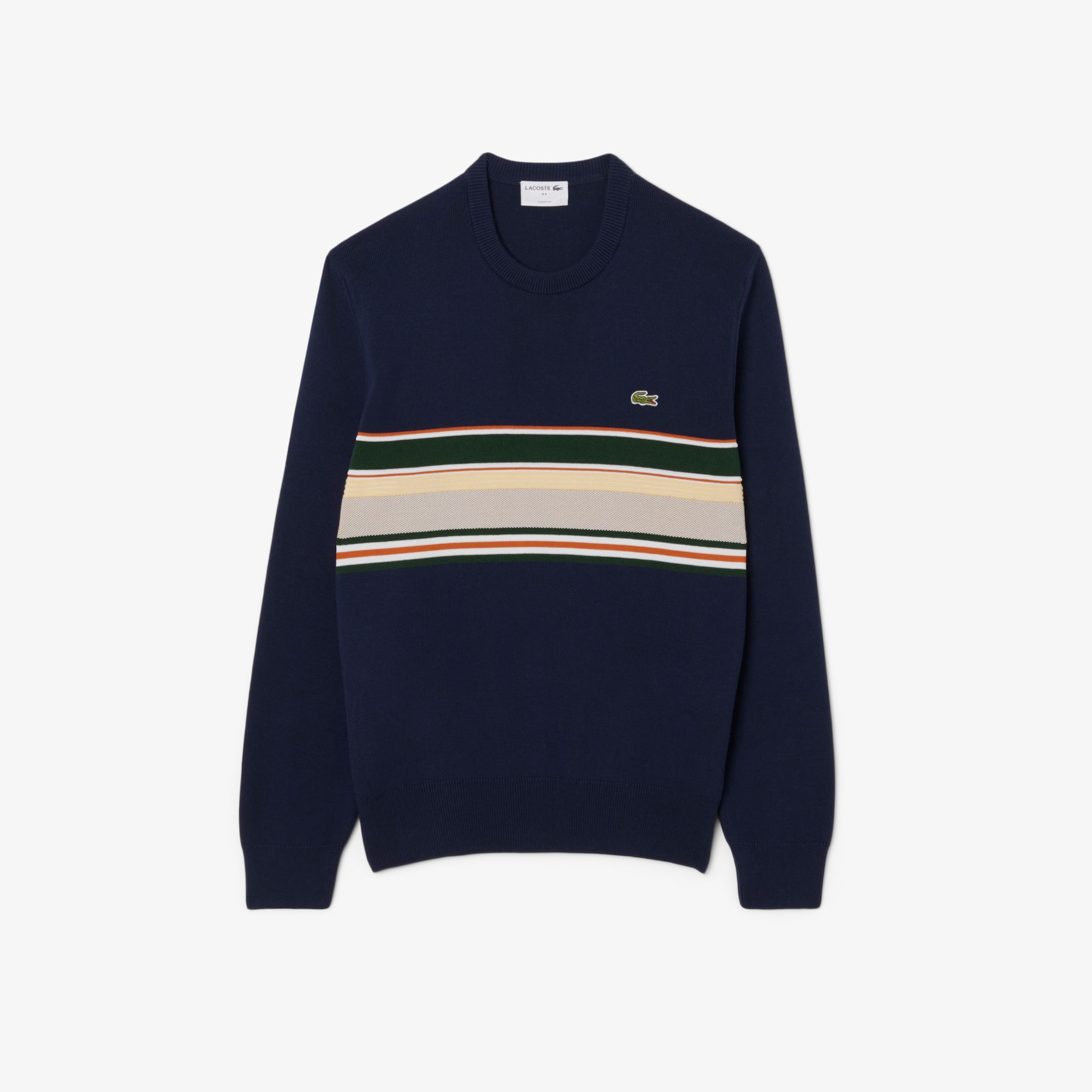 French Made Striped Sweater image number 3