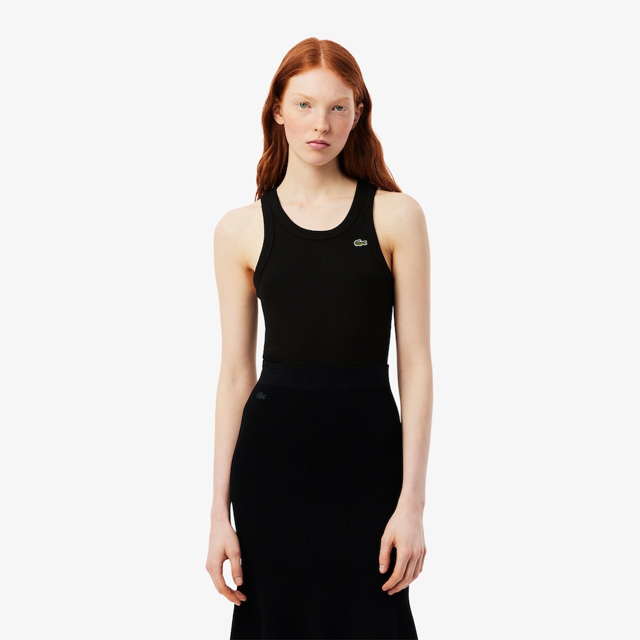 Slim Fit Cotton Tank Top image number 0