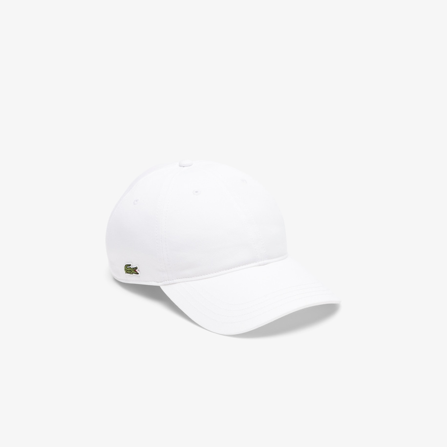 Unisex Lacoste Organic Cotton Twill Cap image number 0