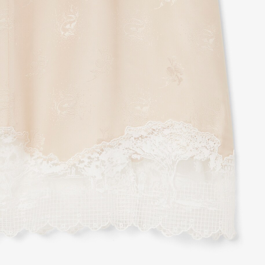 Runway Landscape Embroidery Tulle Dress image number 9