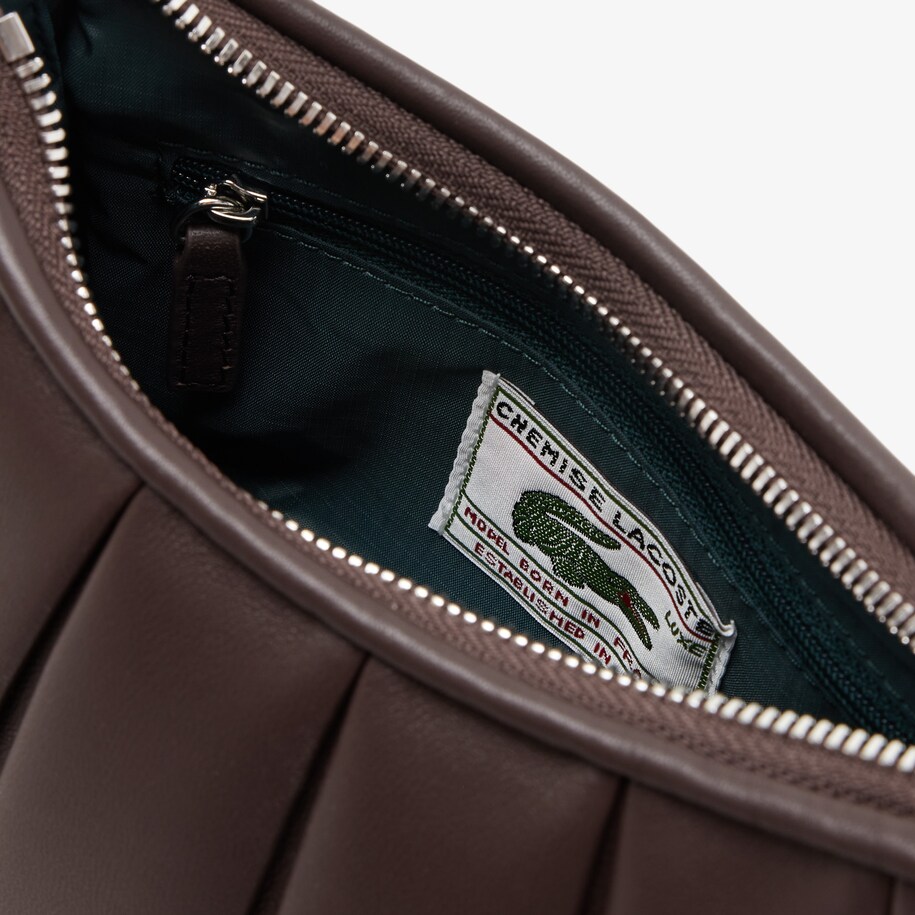 Small Lenglen Leather Hobo Bag image number 3