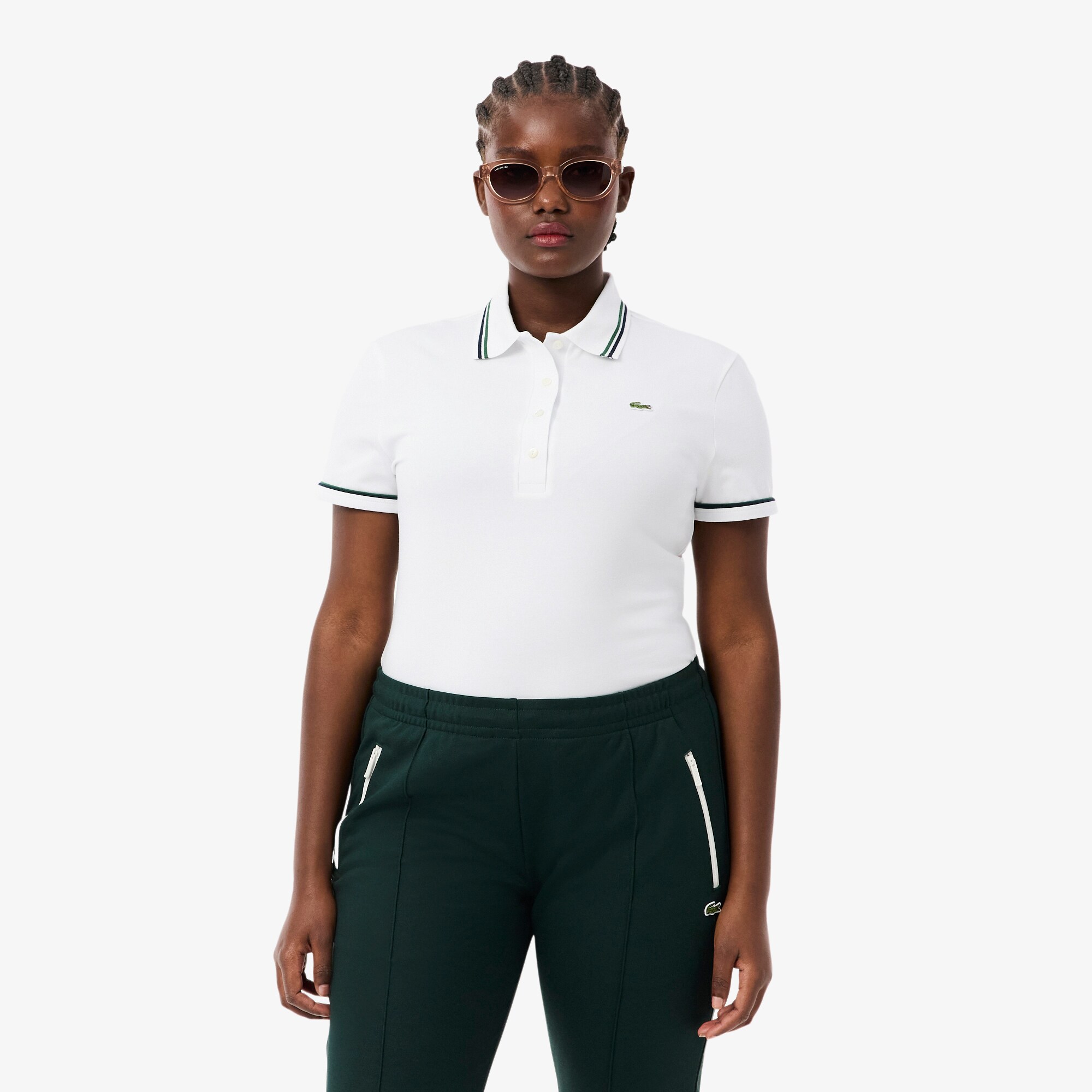 L.12.D Slim Fit Trim Detail Polo Shirt image number 5