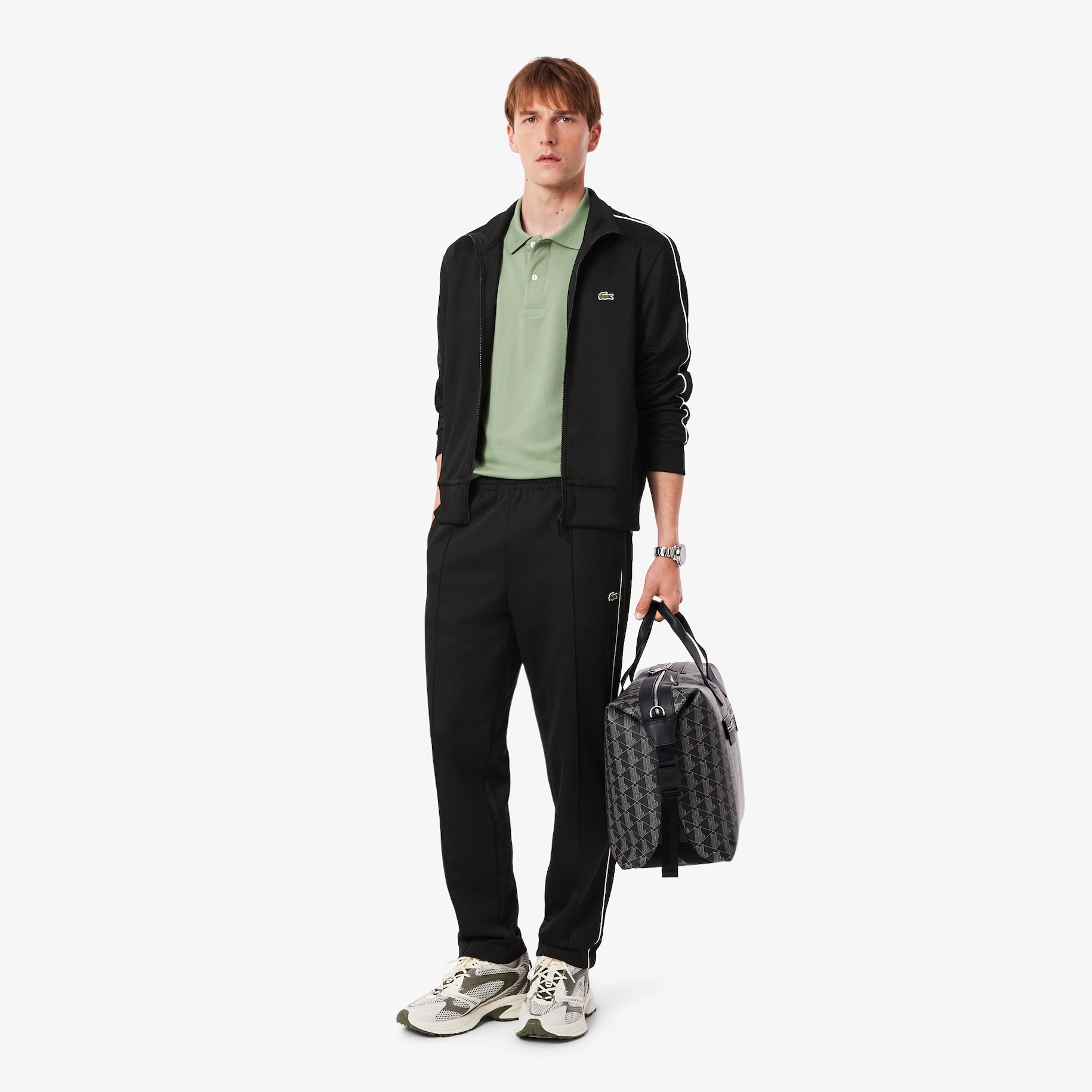 Paris Piqu&eacute; Sweatpants image number 0