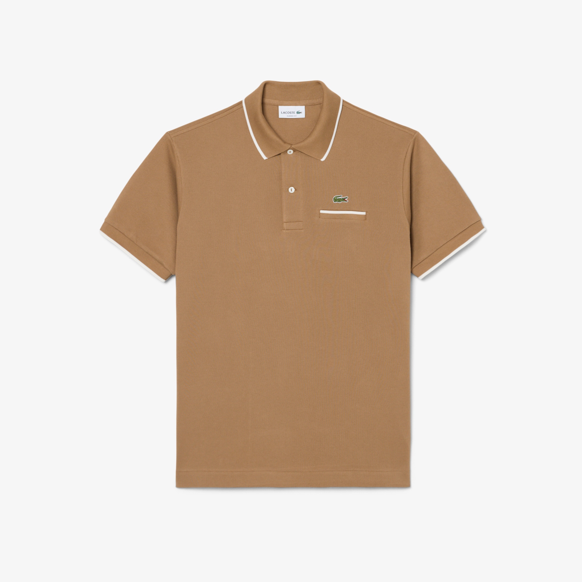 Classic Fit Pocket Accent L.12.12 Polo Shirt image number 3