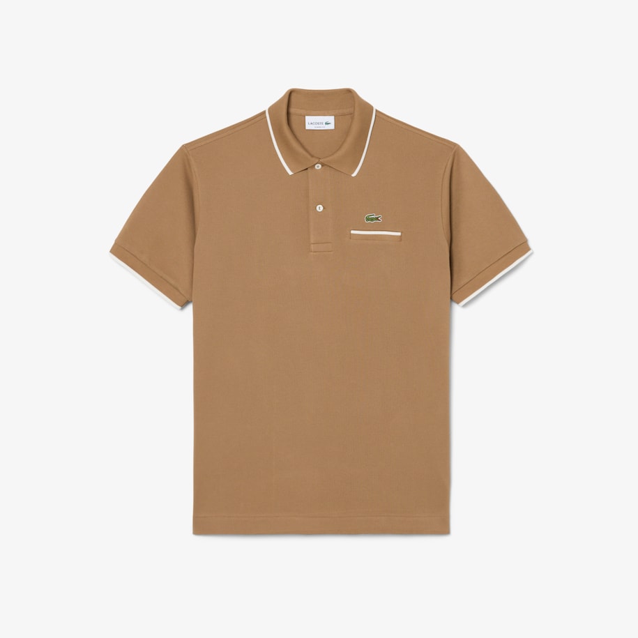Classic Fit Pocket Accent L.12.12 Polo Shirt image number 3