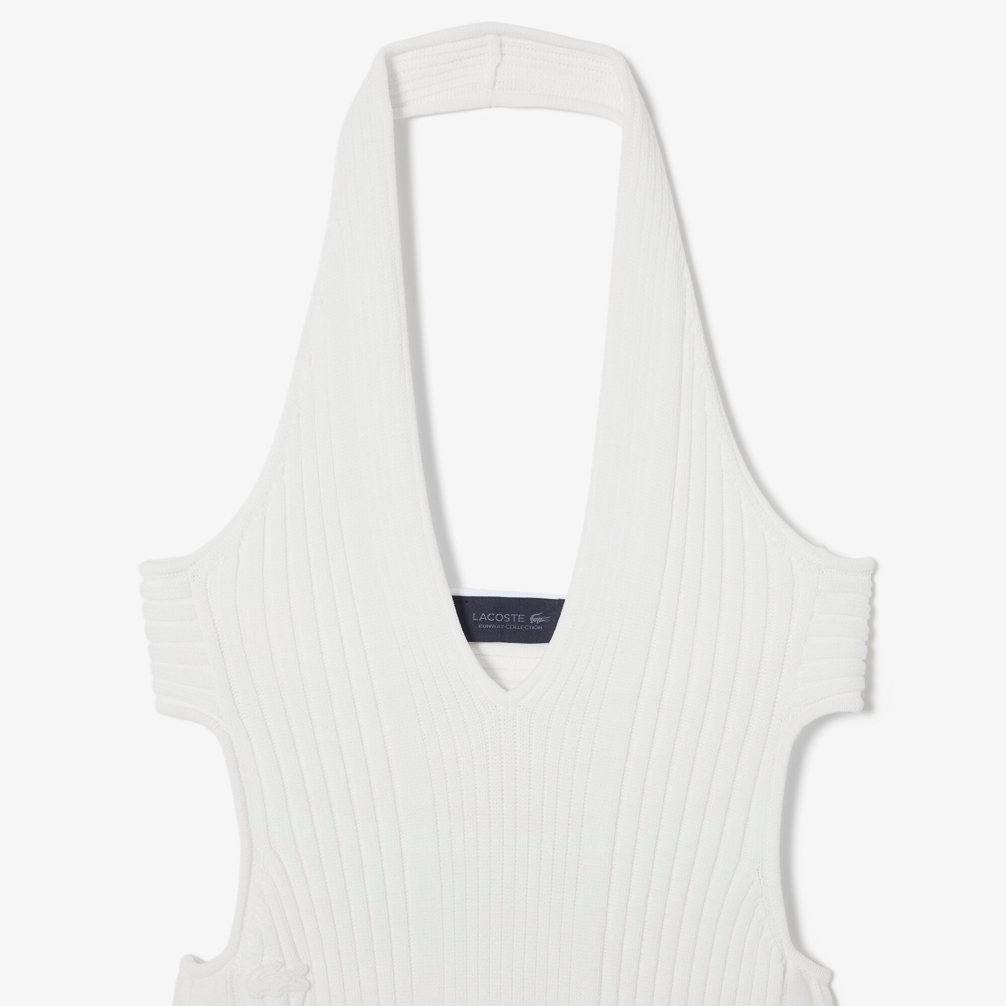 Runway Ribbed Pleated Dress image number 5
