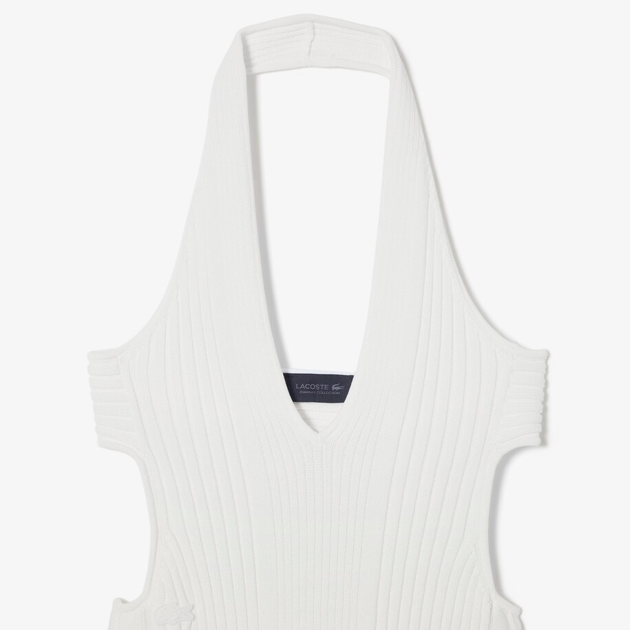 Runway Ribbed Pleated Dress image number 5