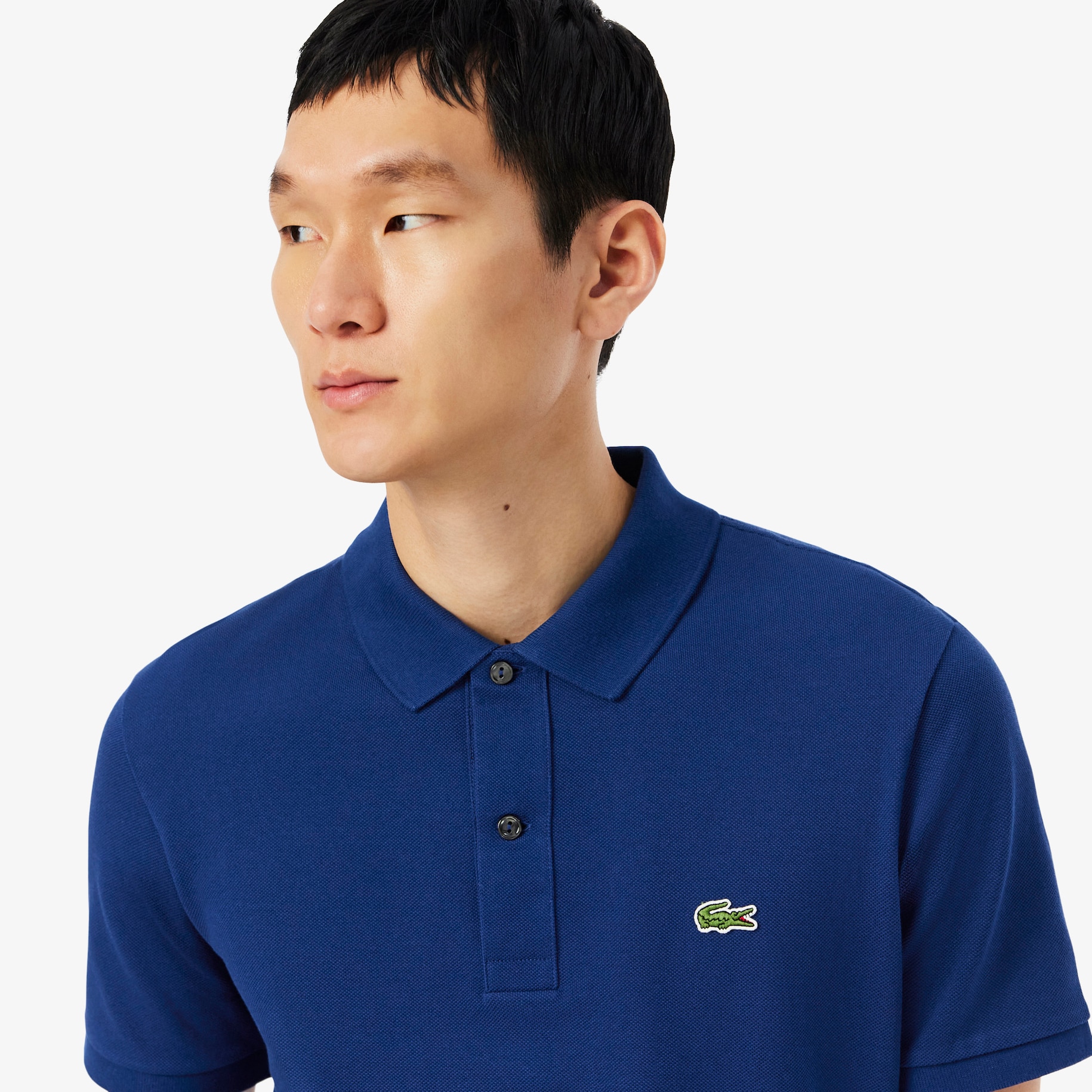 Slim Fit L.12.12 Piqué Polo Shirt image number 1