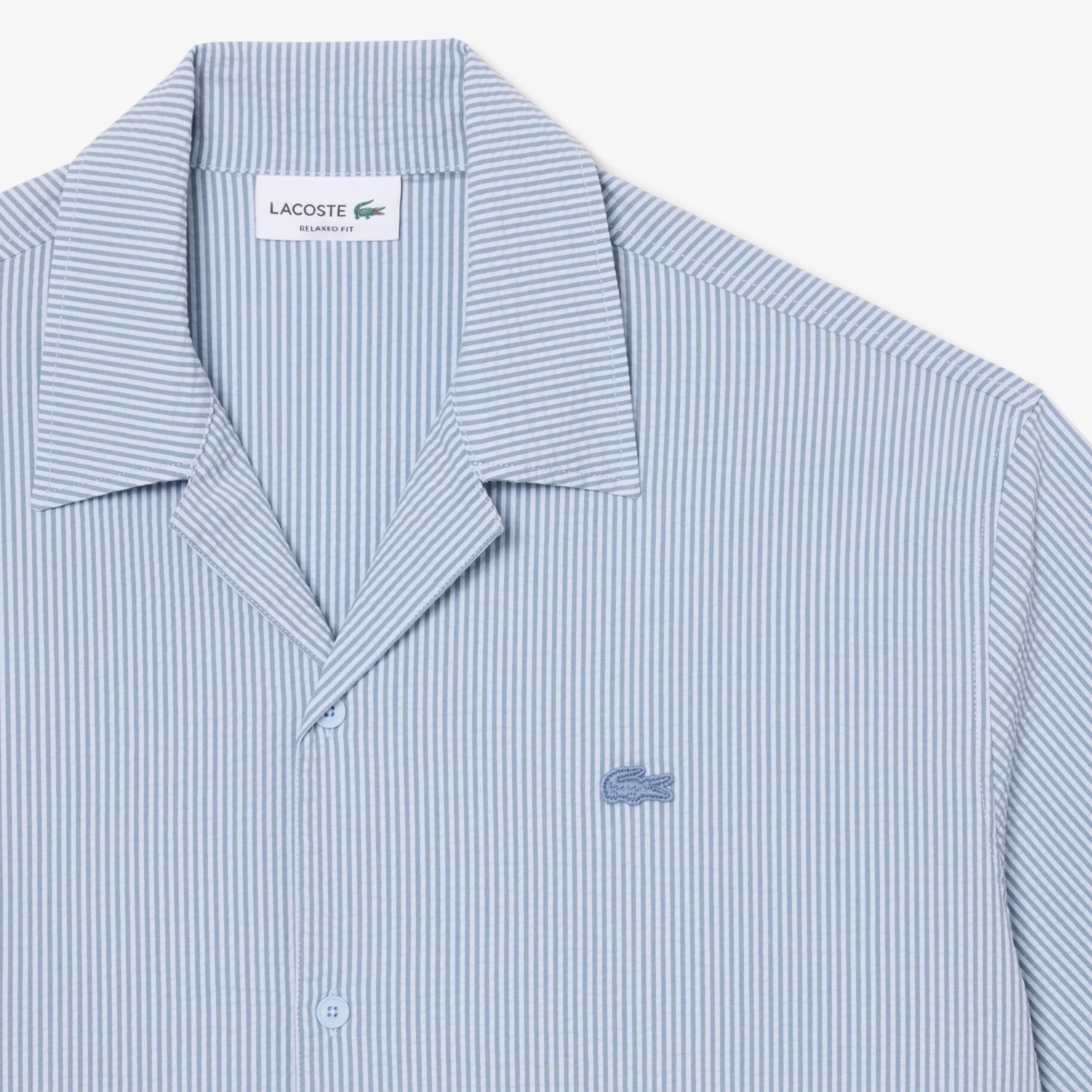 Relaxed Fit Seersucker Shirt image number 4