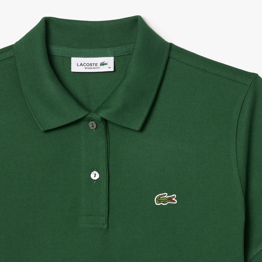Women's Lacoste Regular Fit Soft Cotton Petit Piqué Polo Shirt image number 4