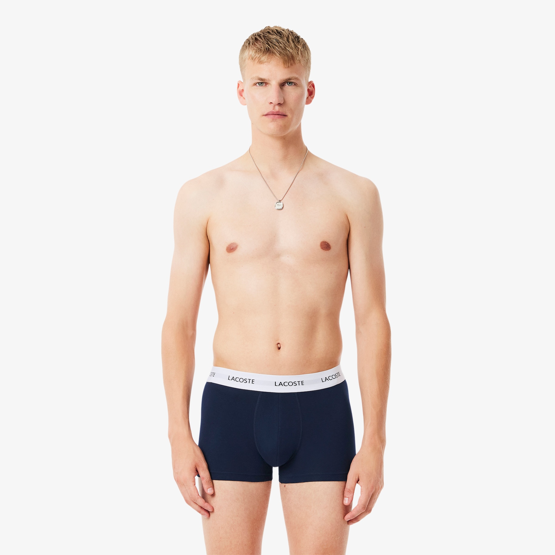 3-Pack Stretch Cotton Trunks image number 0