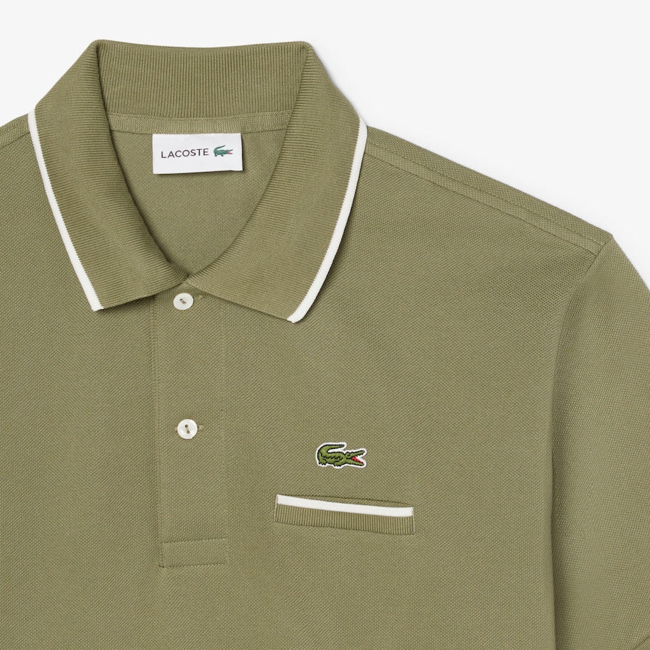 Classic Fit Pocket Accent L.12.12 Polo Shirt image number 4