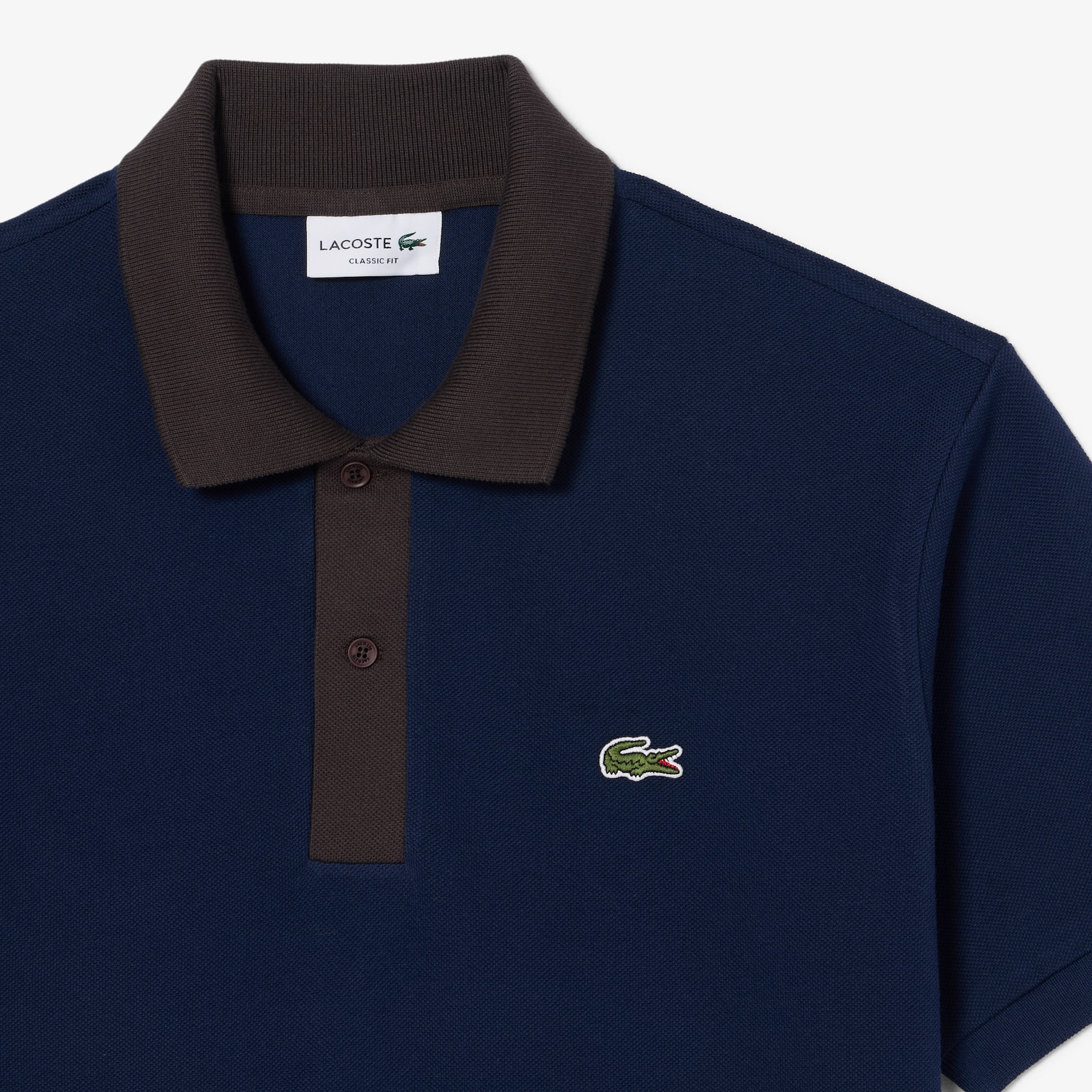 Classic Fit Contrast Collar L.12.12 Polo Shirt image number 4