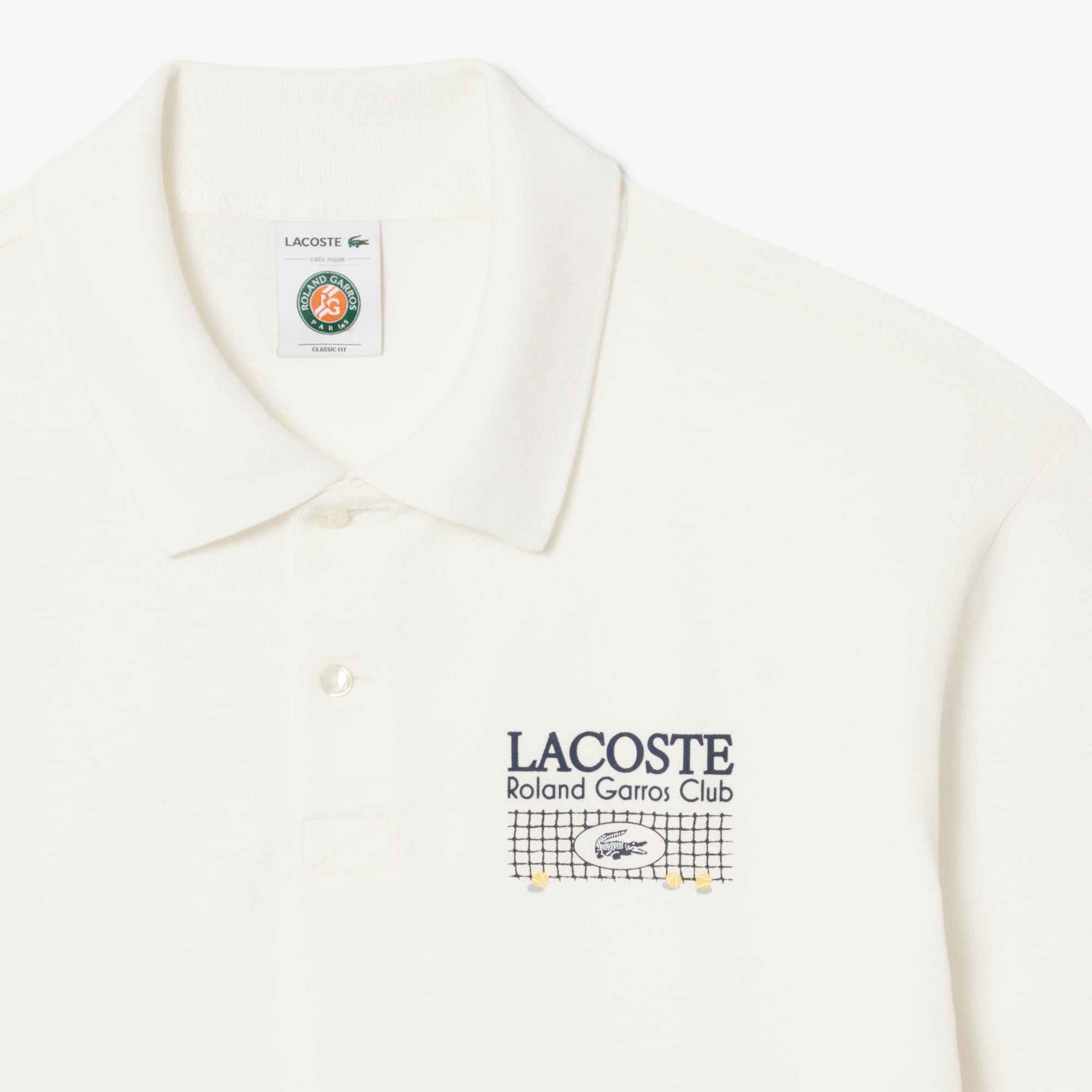 Roland-Garros Edition Petit Piqu&eacute; Polo Shirt image number 1