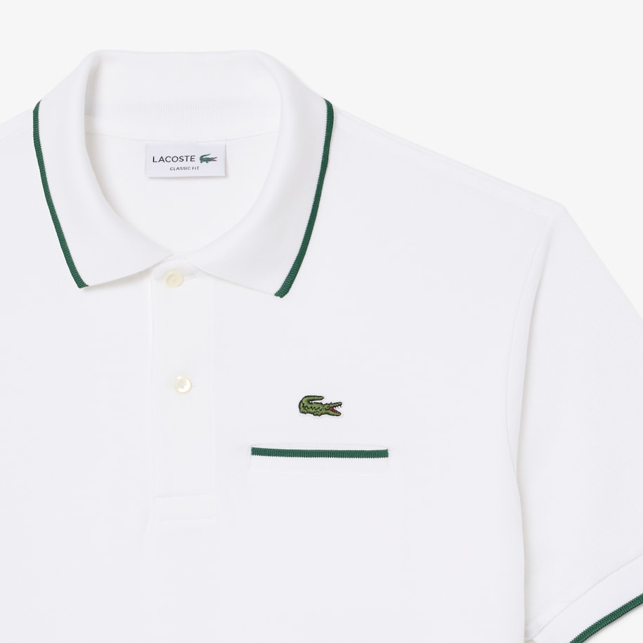 Classic Fit Pocket Accent L.12.12 Polo Shirt image number 4