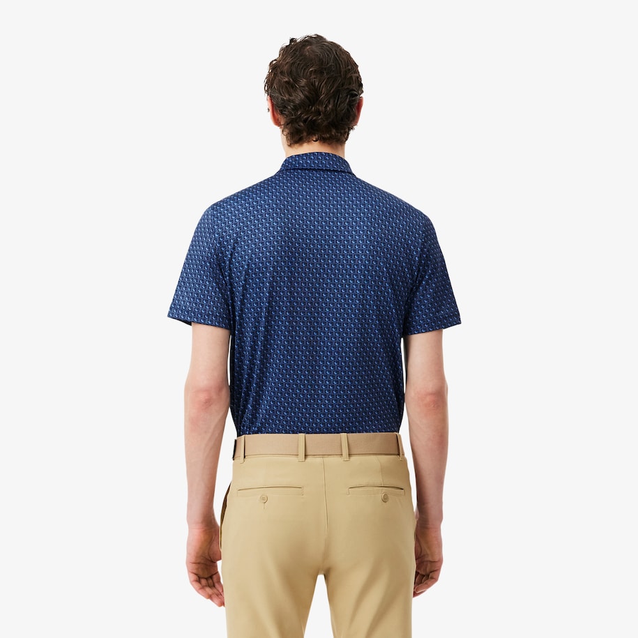Regular Fit Printed Golf Polo Shirt image number 2