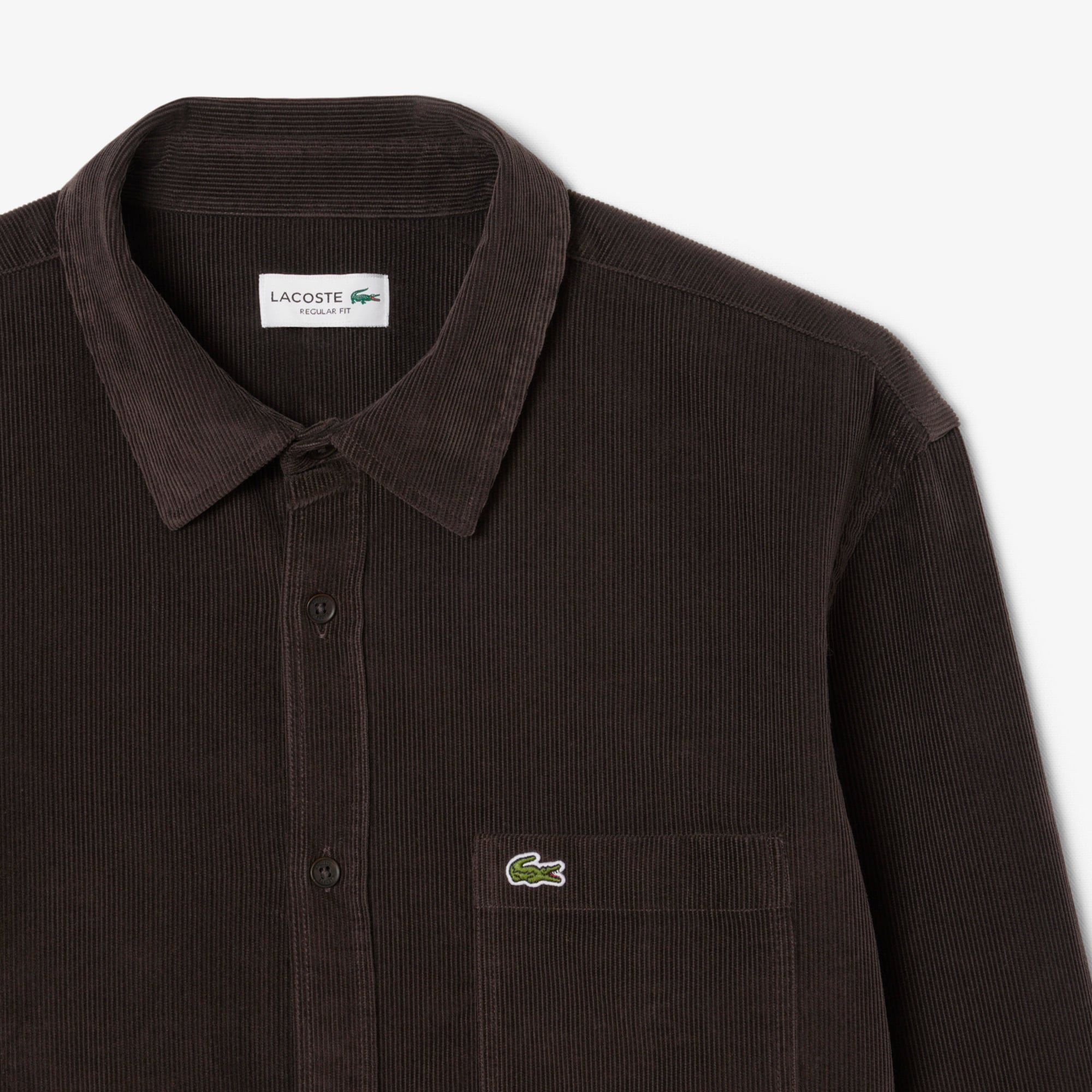 Regular Fit Velour Shirt image number 4