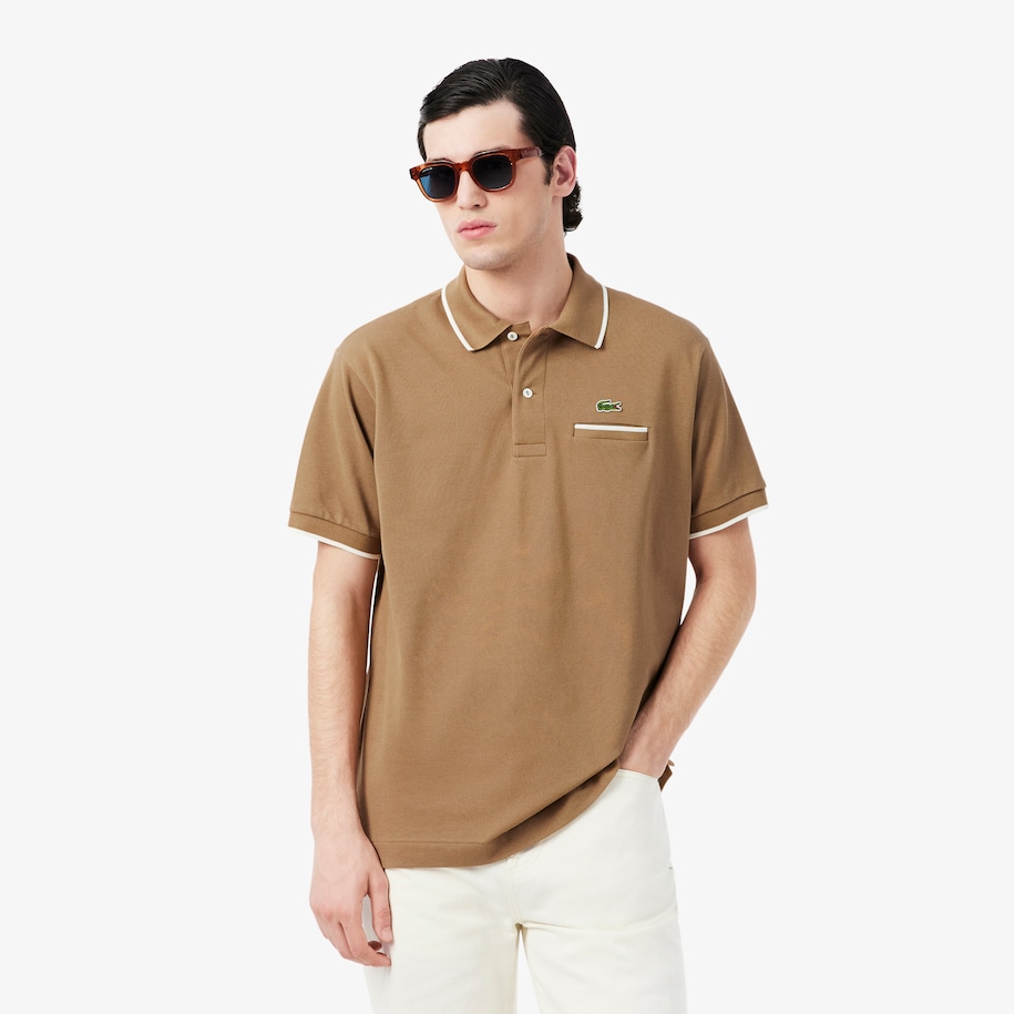 Classic Fit Pocket Accent L.12.12 Polo Shirt image number 0