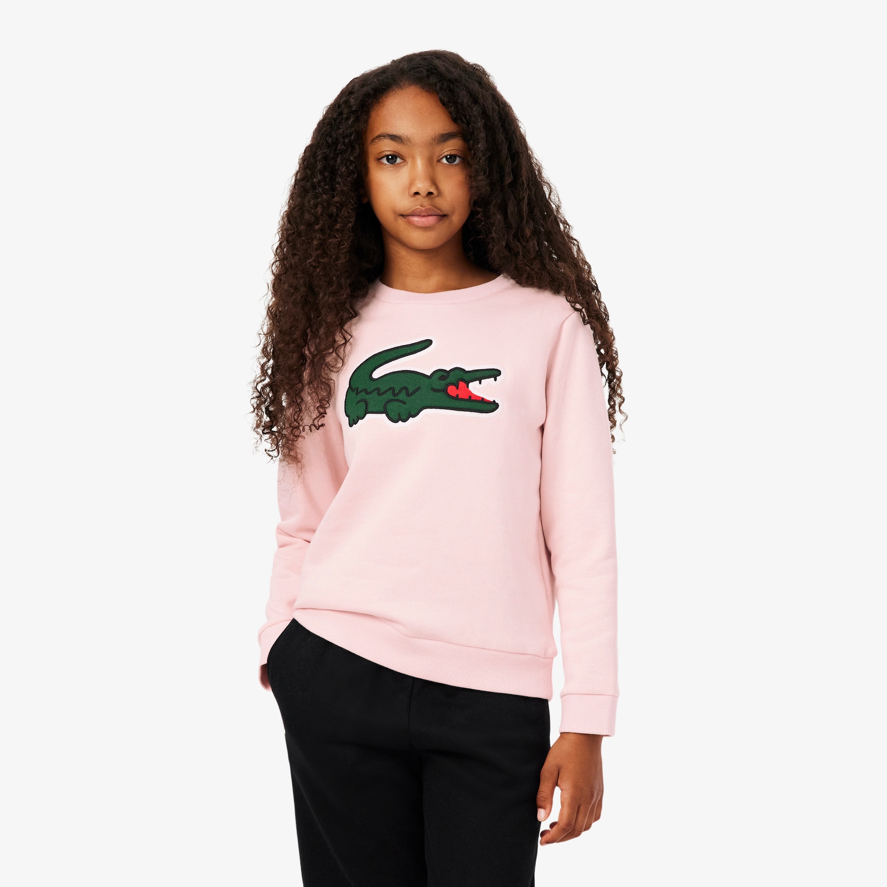 Unisex Fleece Crocodile Hoodie image number 5