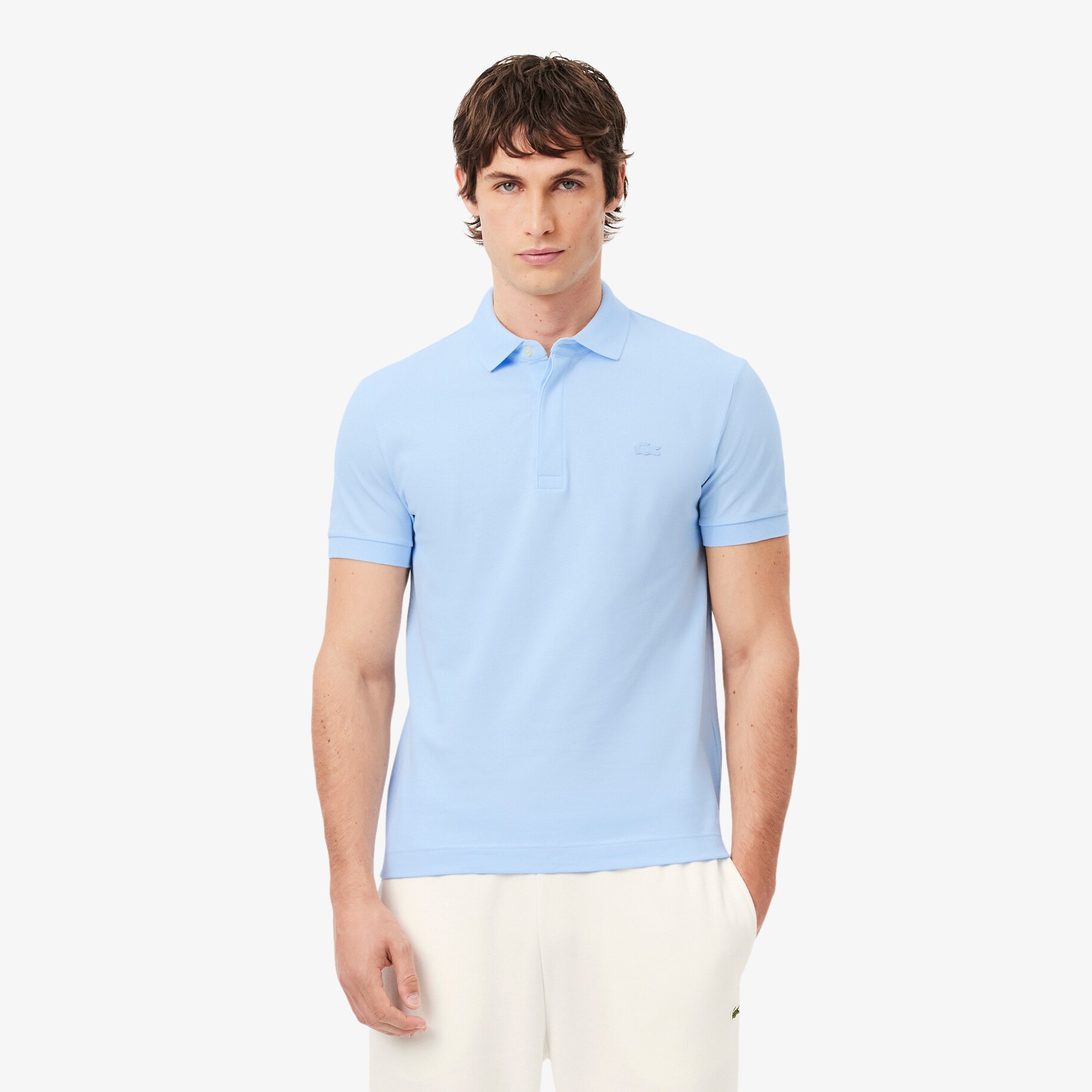 Regular Fit Paris Stretch Piqu&eacute; Polo Shirt image number 0