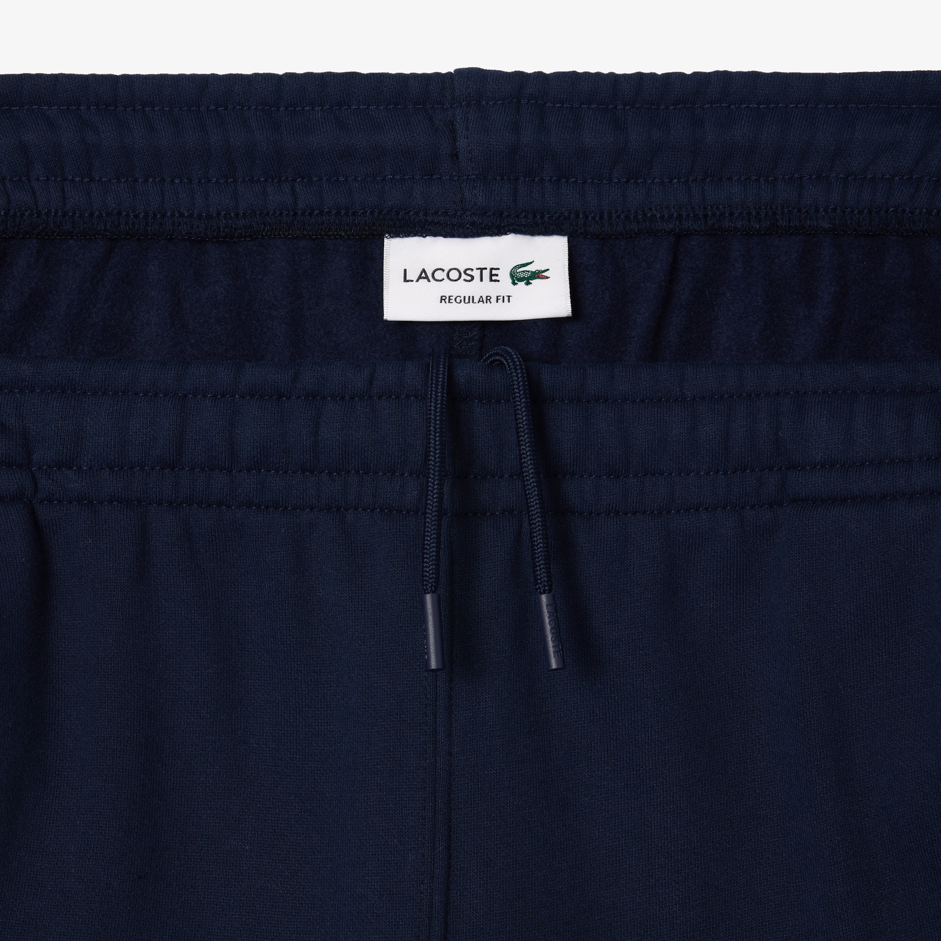Logo Stripe Fleece Jogger Shorts image number 6