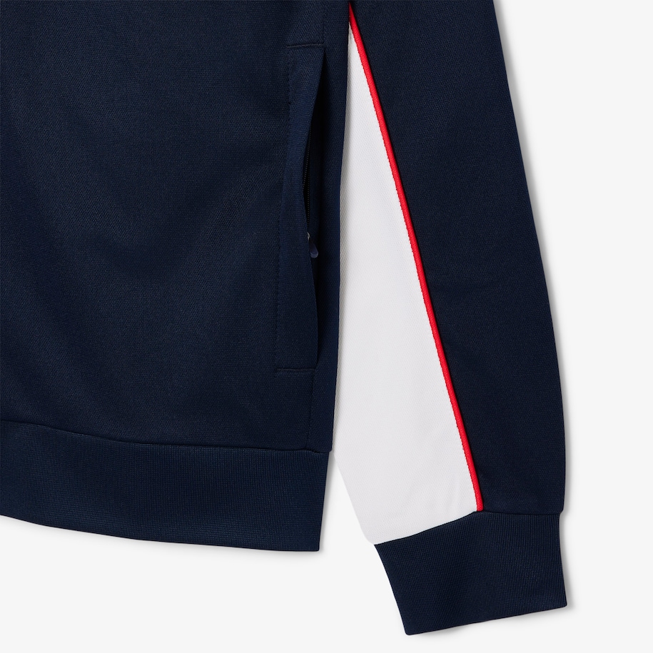 Print Branding Zipped Sport Sweatshirt image number 5