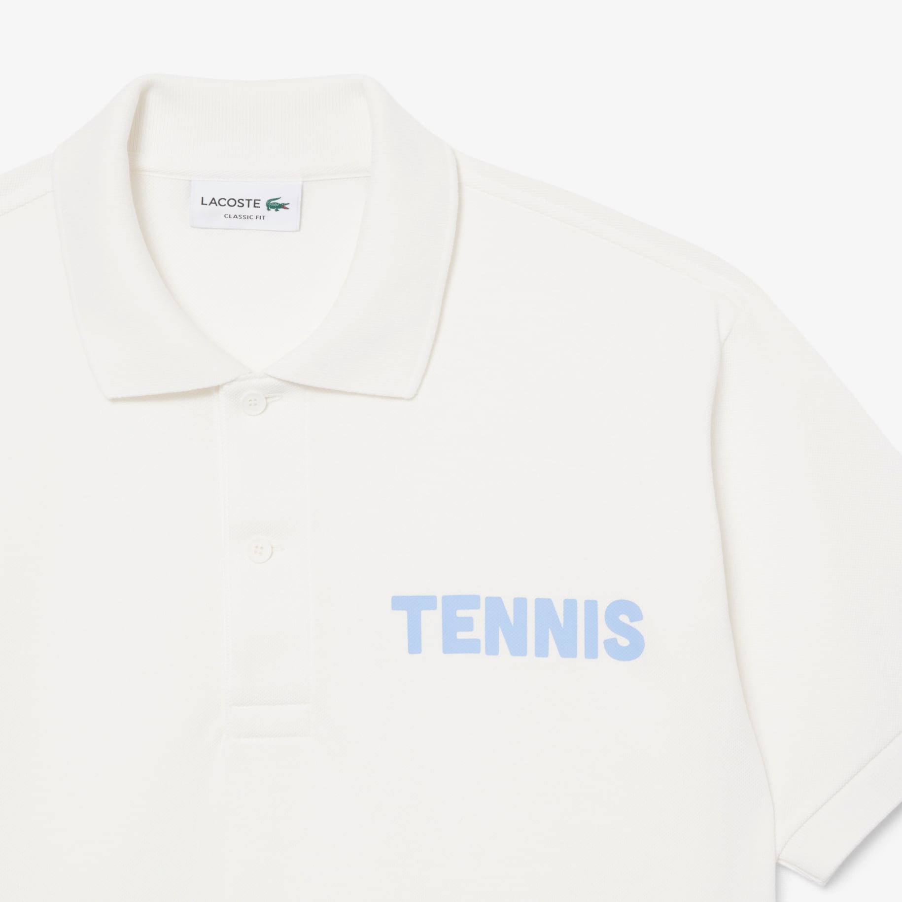 Classic Fit Printed Petit Piqu&eacute; Polo Shirt image number 1