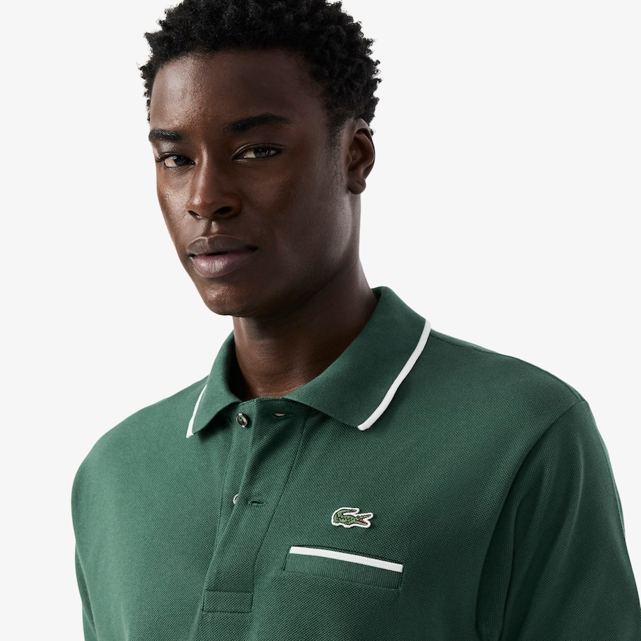Classic Fit Pocket Accent L.12.12 Polo Shirt image number 1
