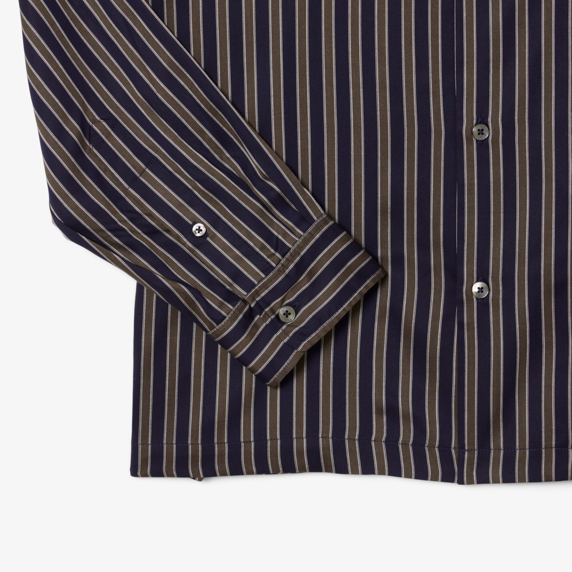 Relaxed Fit Striped Lyocell Shirt image number 5