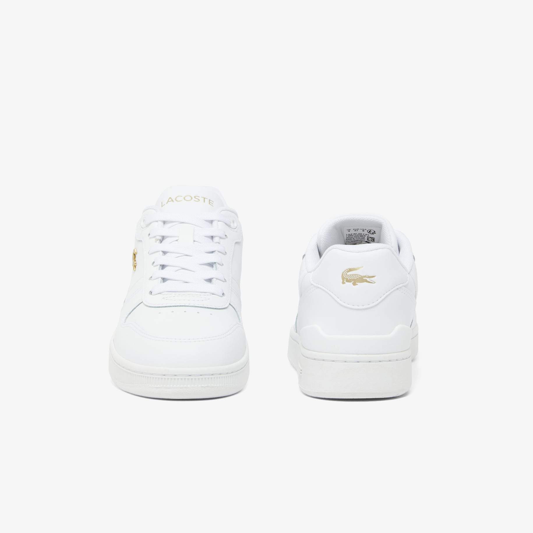 Women's T-Clip Set Leather Sneakers image number 4
