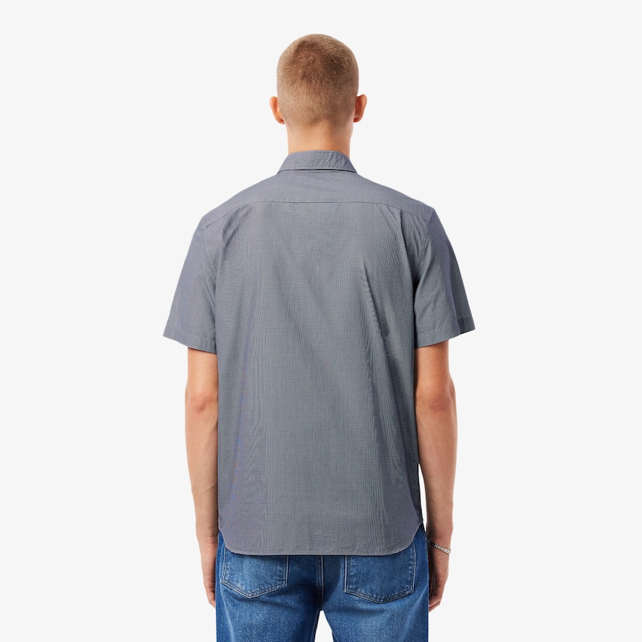 Short Sleeved Regular Fit Gingham Shirt image number 2