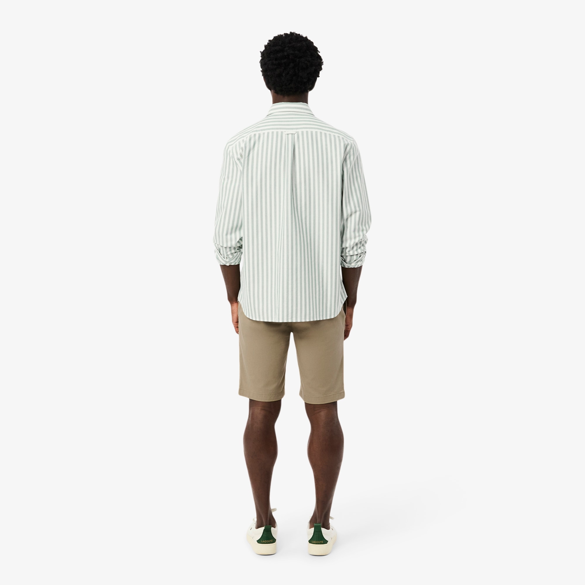 Slim Fit Stretch Cotton Chino Shorts image number 2
