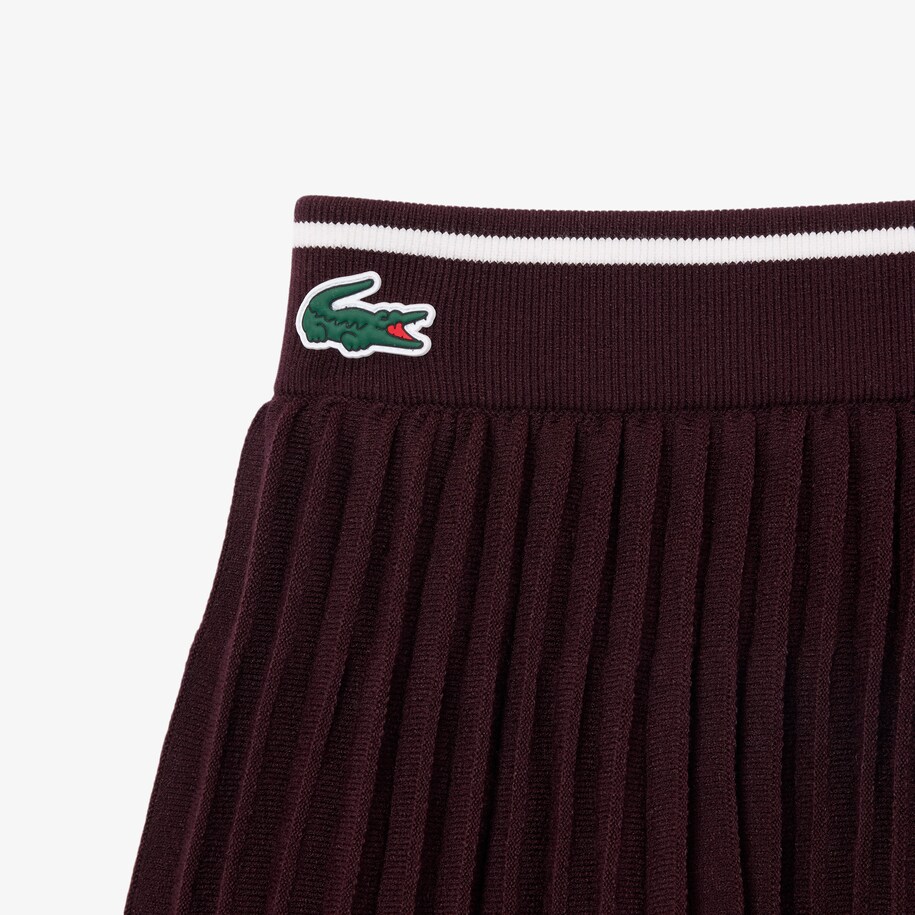Pleated Interlock Tennis Heritage Skirt image number 4