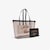 Large Anna Transparent Grained Tote image number 2