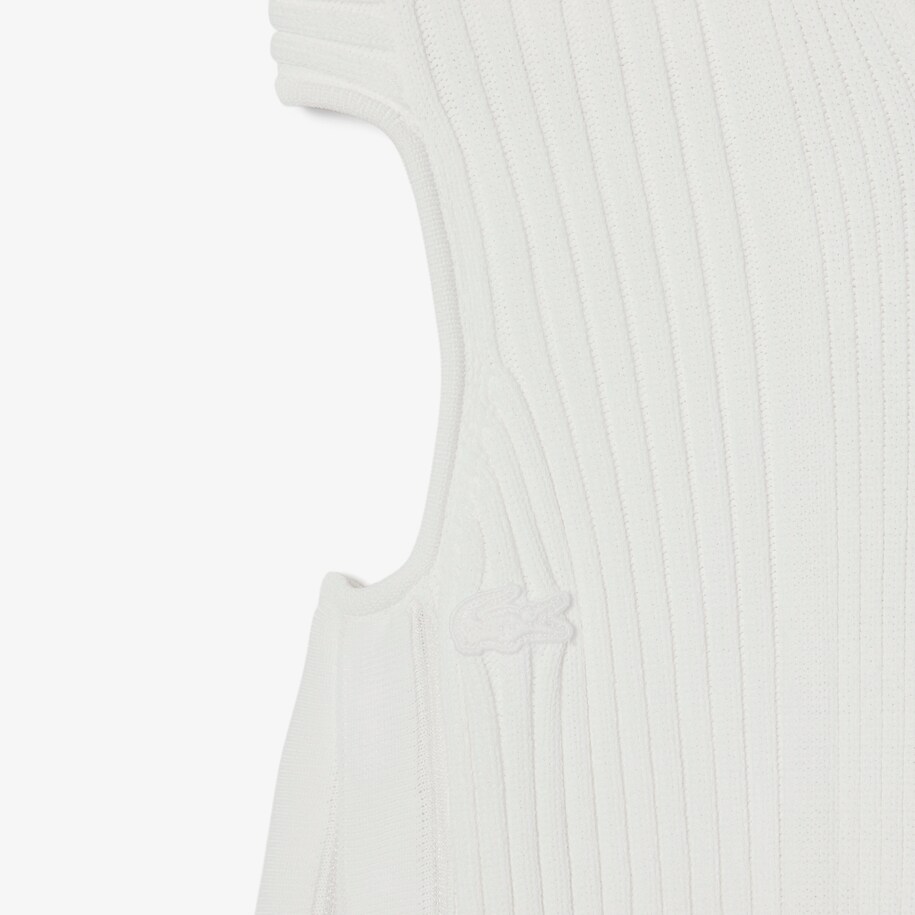 Runway Ribbed Pleated Dress image number 6