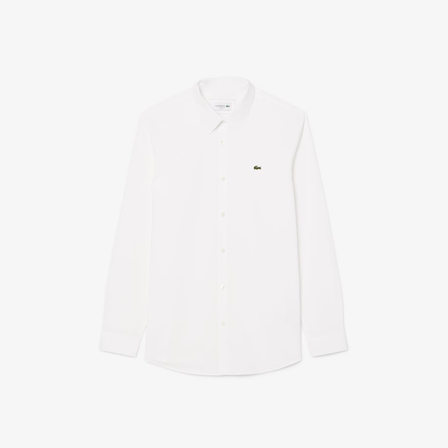 Slim Fit Stretch Poplin Shirt image number 3