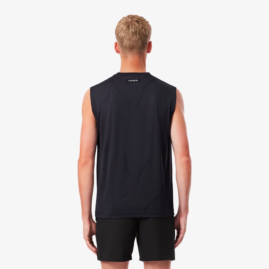 Ultra Dry Crocodile Jacquard Tennis Tank Top image number 2