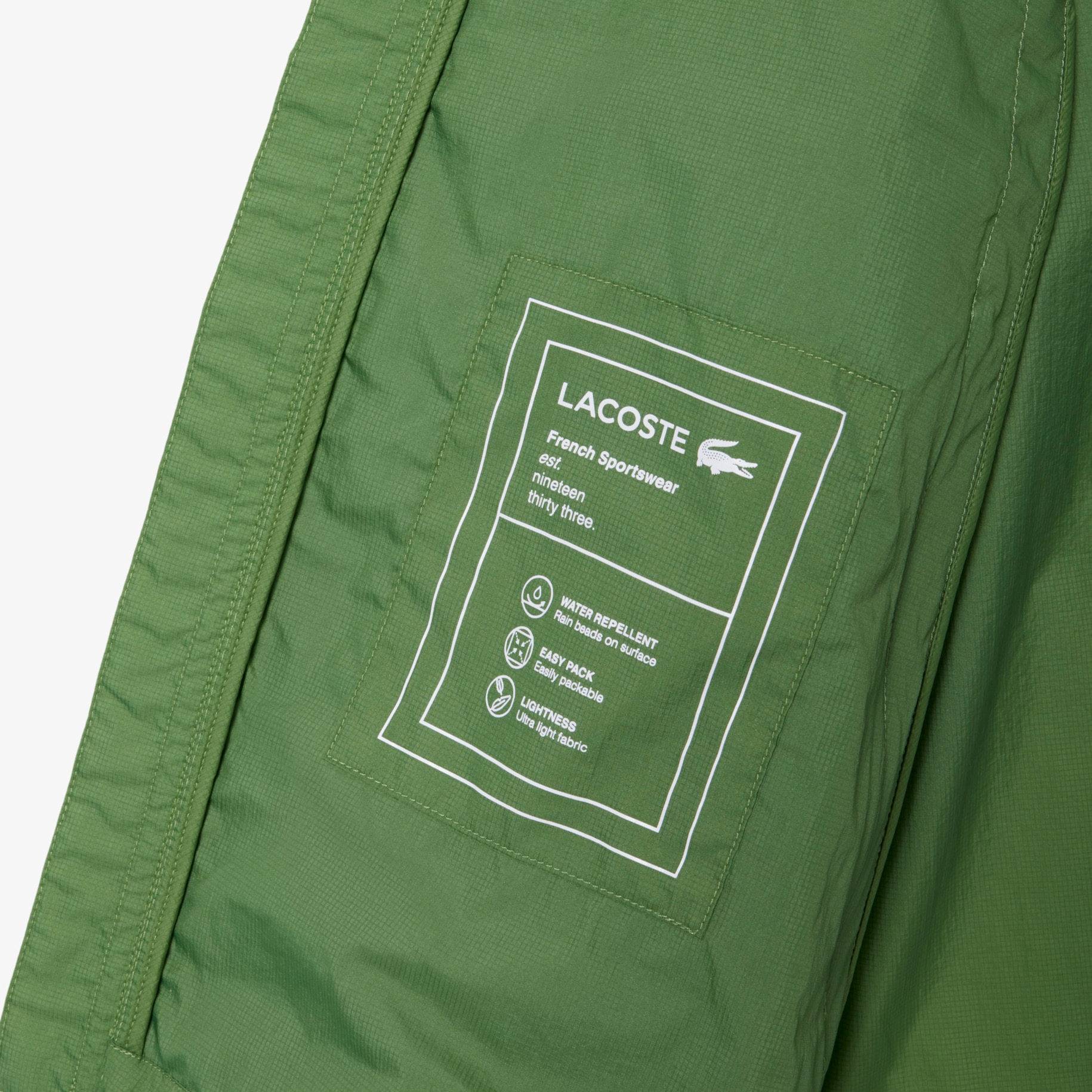 Water-Repellent Lightweight Packable Jacket image number 7