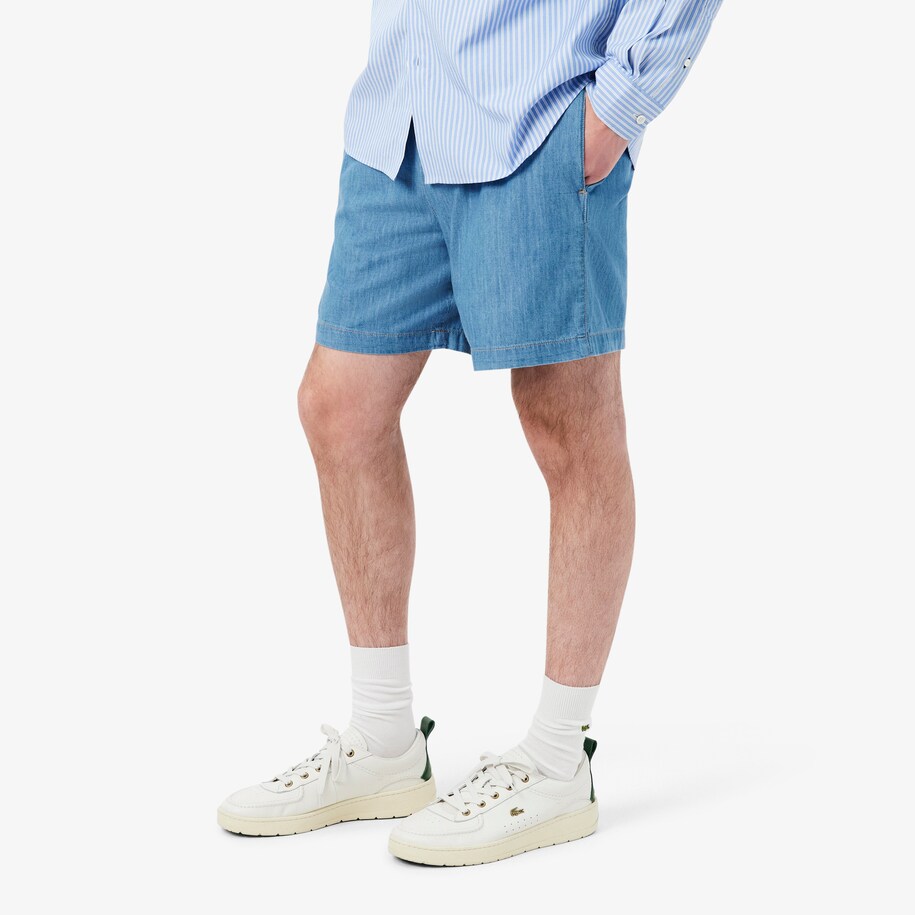 Relaxed Fit Denim Shorts image number 1