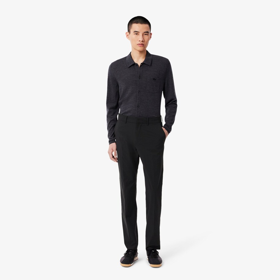 Regular Fit Lightweight Water-Repellent Taffeta Chino Pants image number 0