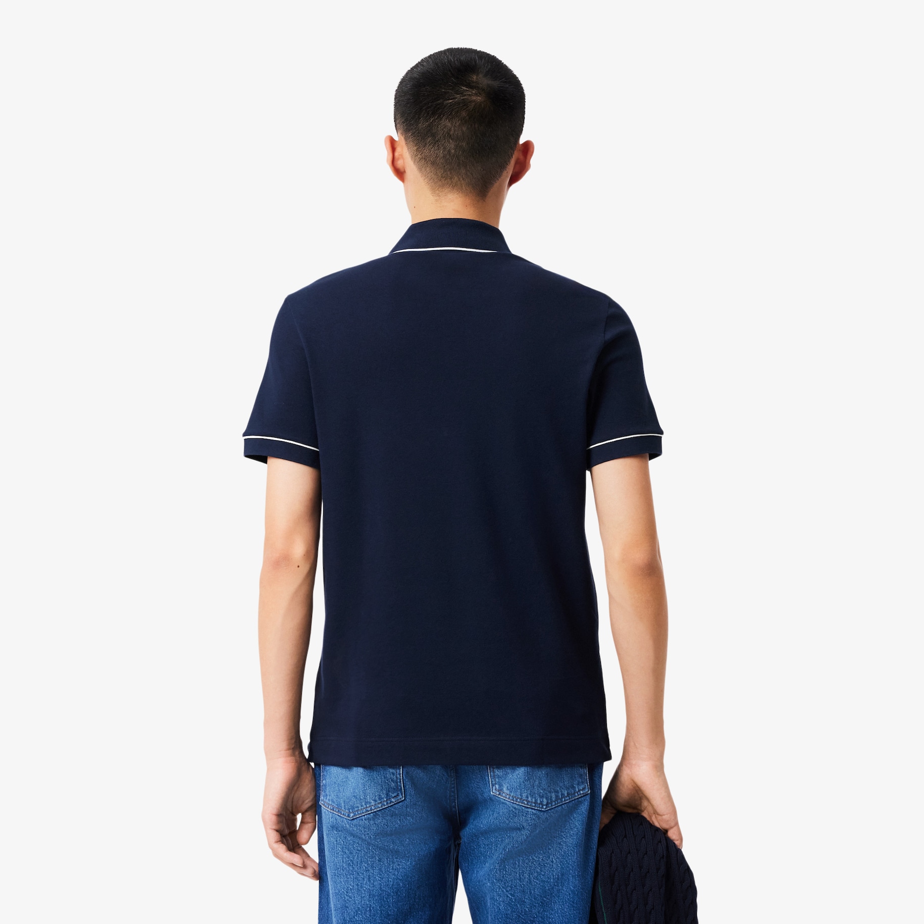 Regular Fit Paris Stretch Piqu&eacute; Polo Shirt image number 2
