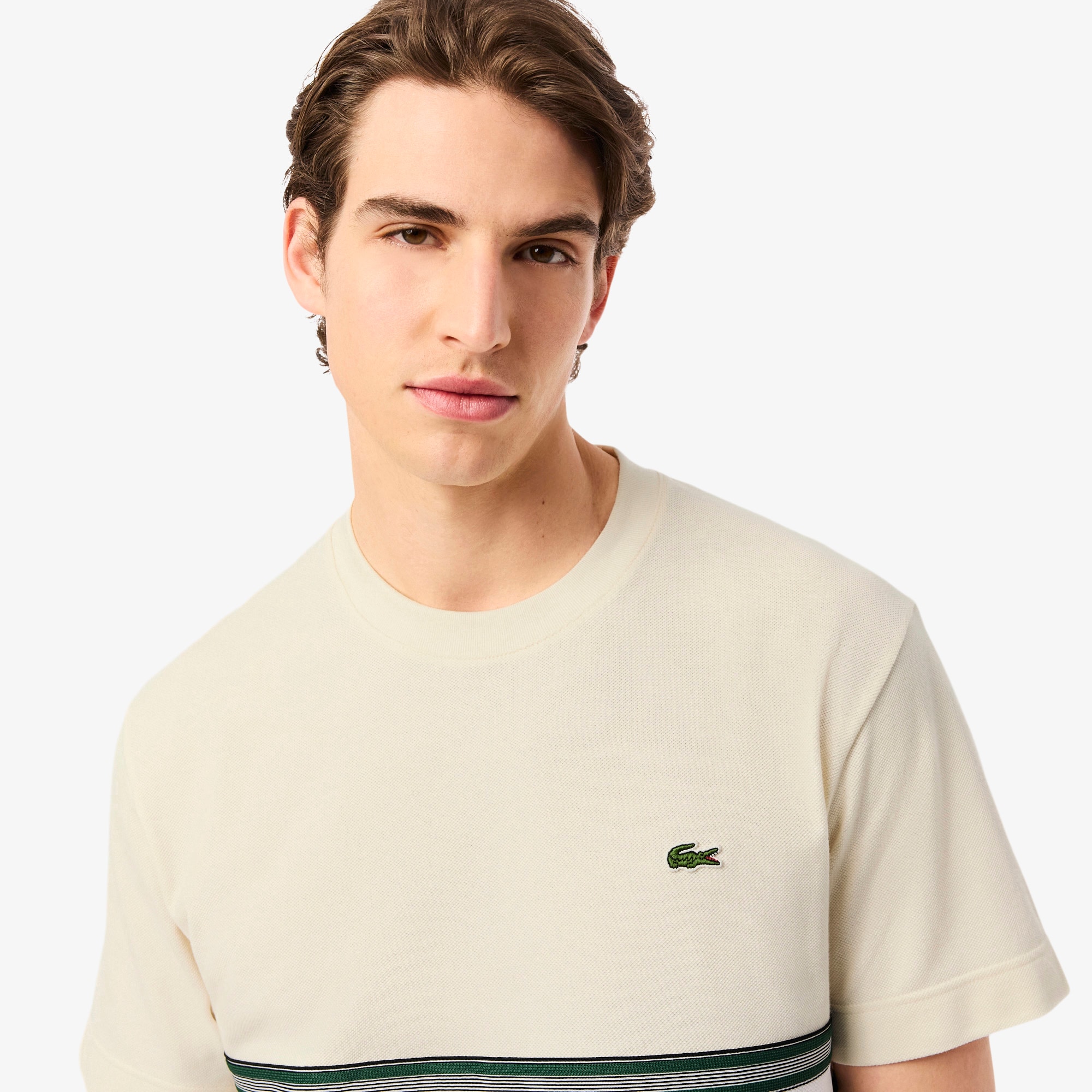 French Made Striped Band T-shirt image number 1