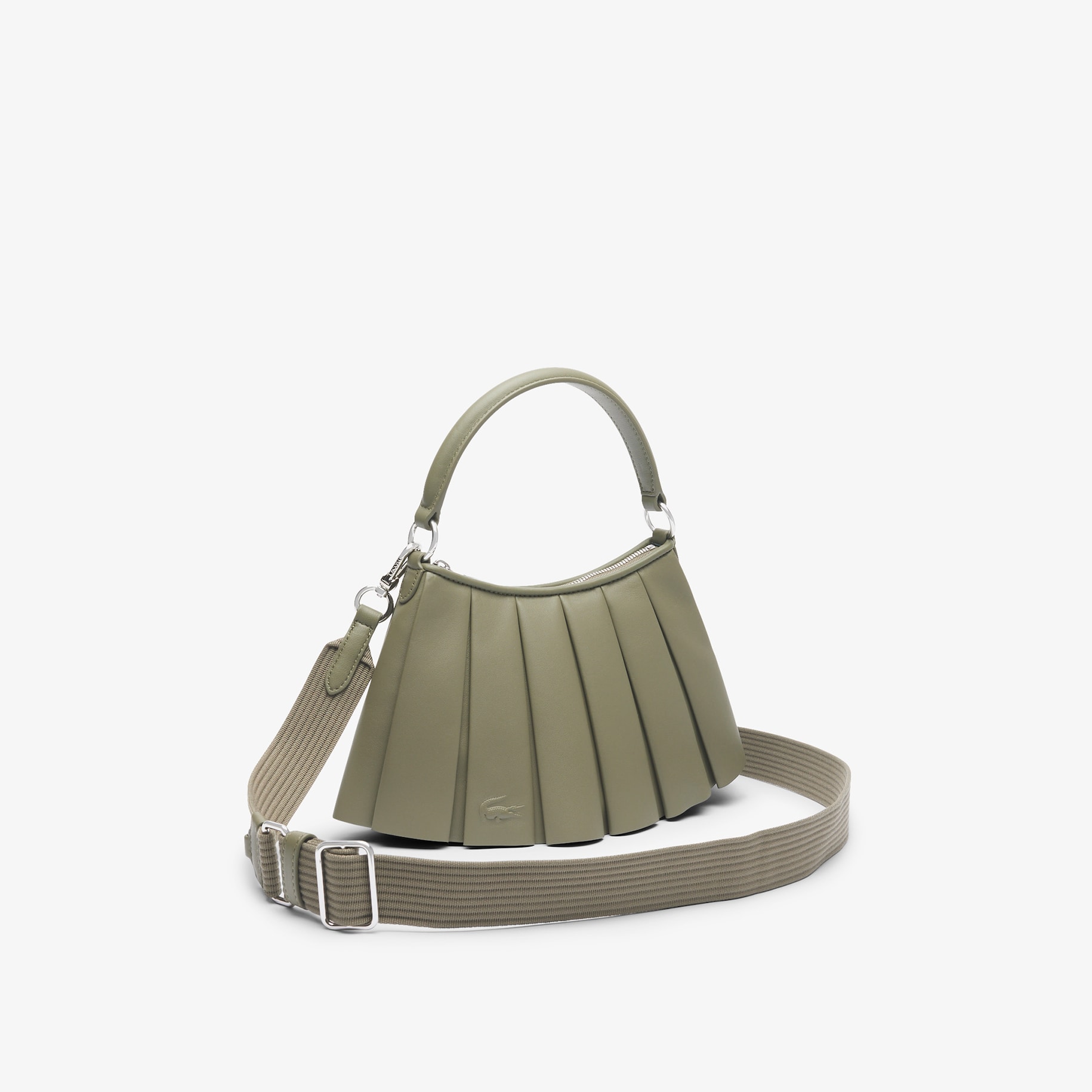 Small Lenglen Leather Hobo Bag image number 2