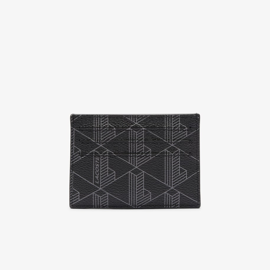 Men's The Blend Monogram Print Canvas Card Holder image number 1