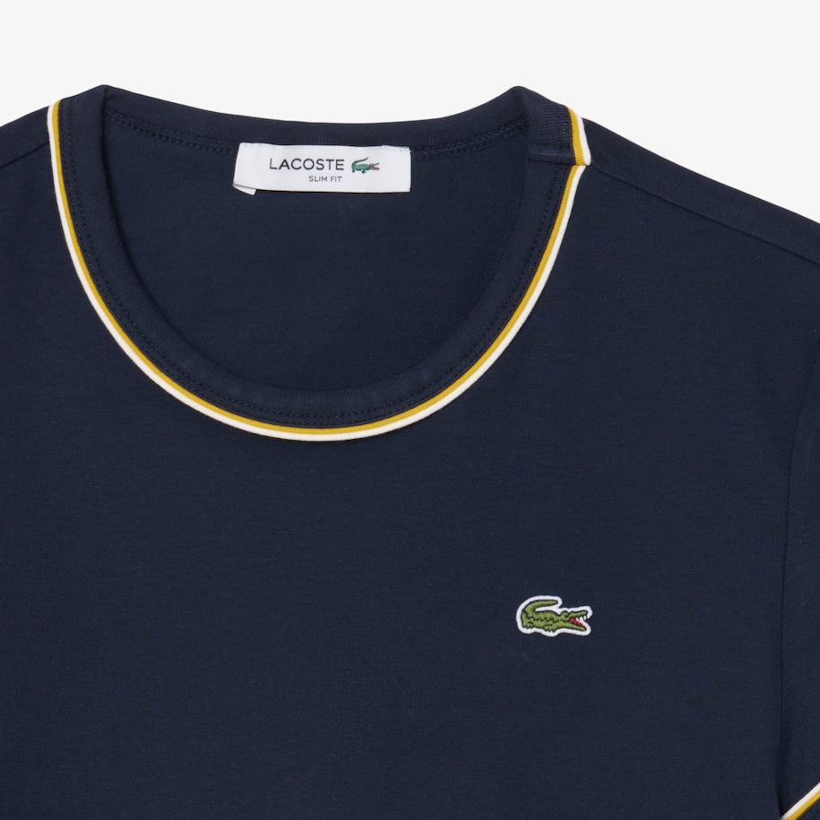 Contrast Trim Jersey T-shirt image number 4