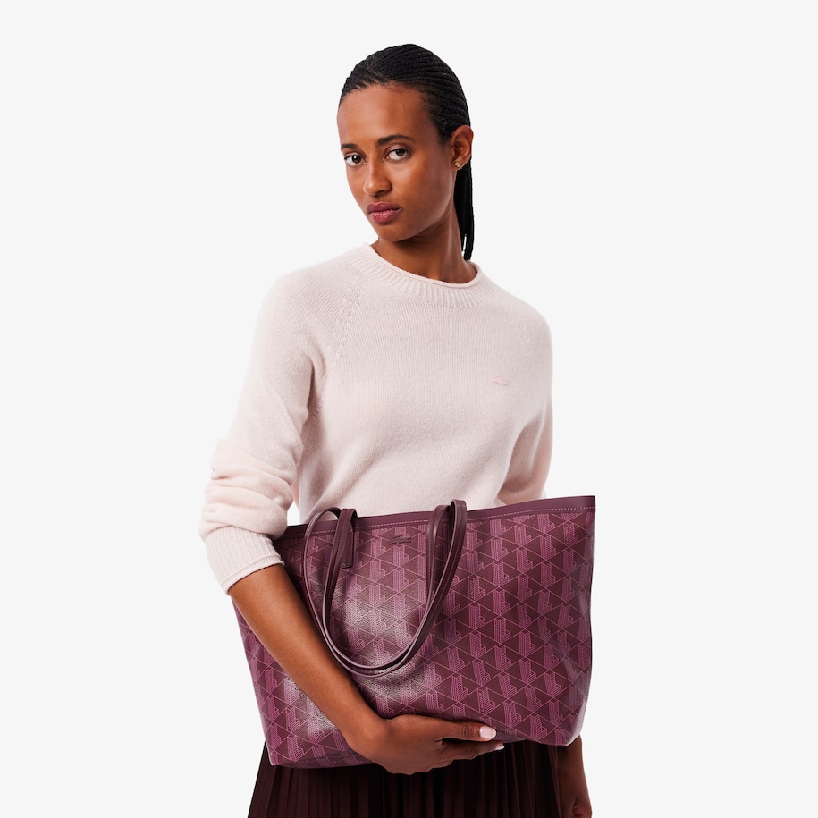Zely Grained Tote with Pouch image number 5