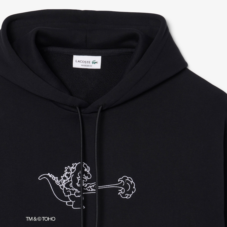 Lacoste & Godzilla Hoodie image number 4